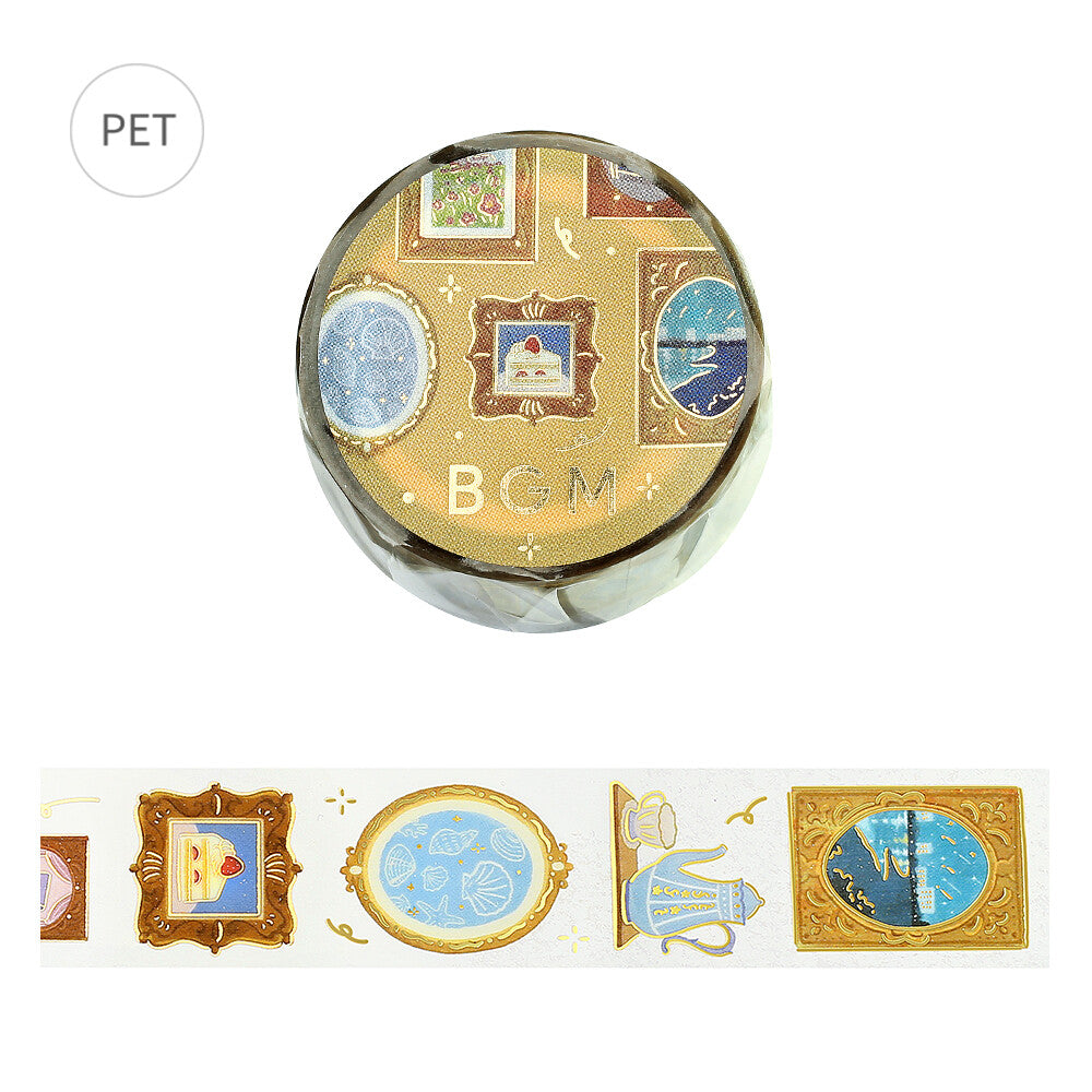 BGM - PET tape, Decorative Painting, gold foil, front product