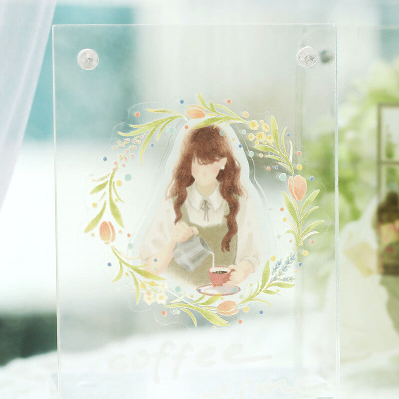 BGM - Sticker flakes, Illustrated Book Series, Slow Days, decorations