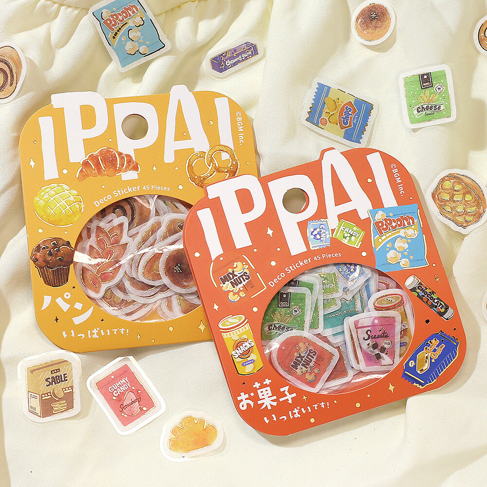 BGM - Sticker flakes, A lot of Bread! Gold foil, series