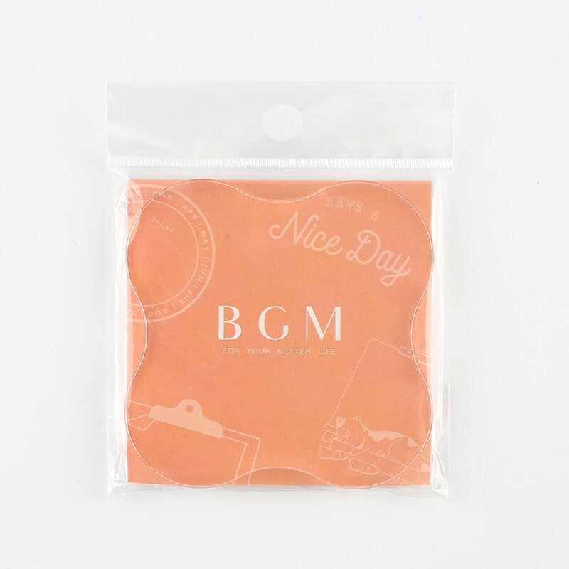 BGM - Acrylic Stamp Block, Large, front