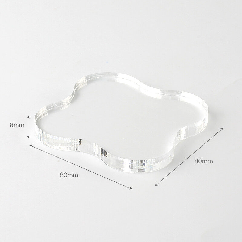 BGM - Acrylic Stamp Block, Large, measurements