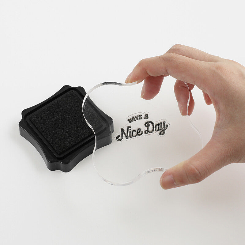BGM - Acrylic Stamp Block, Large, application