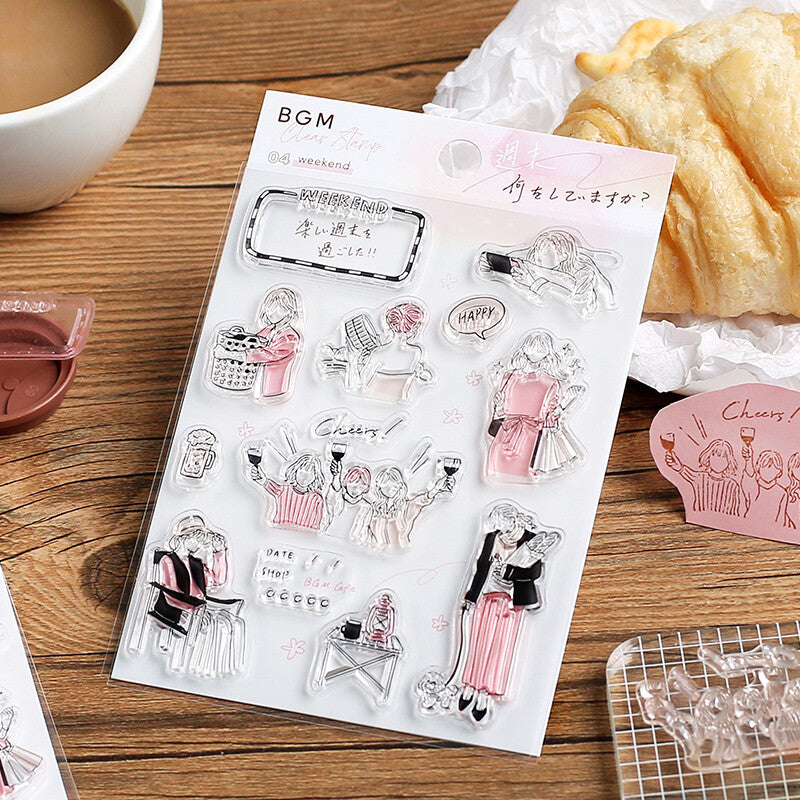 BGM - Clear Stamp, Weekend, product