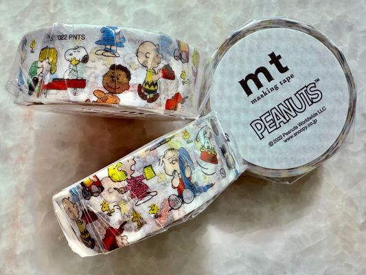 MT Masking Tape x Peanuts - Washi tape, Peanuts Characters