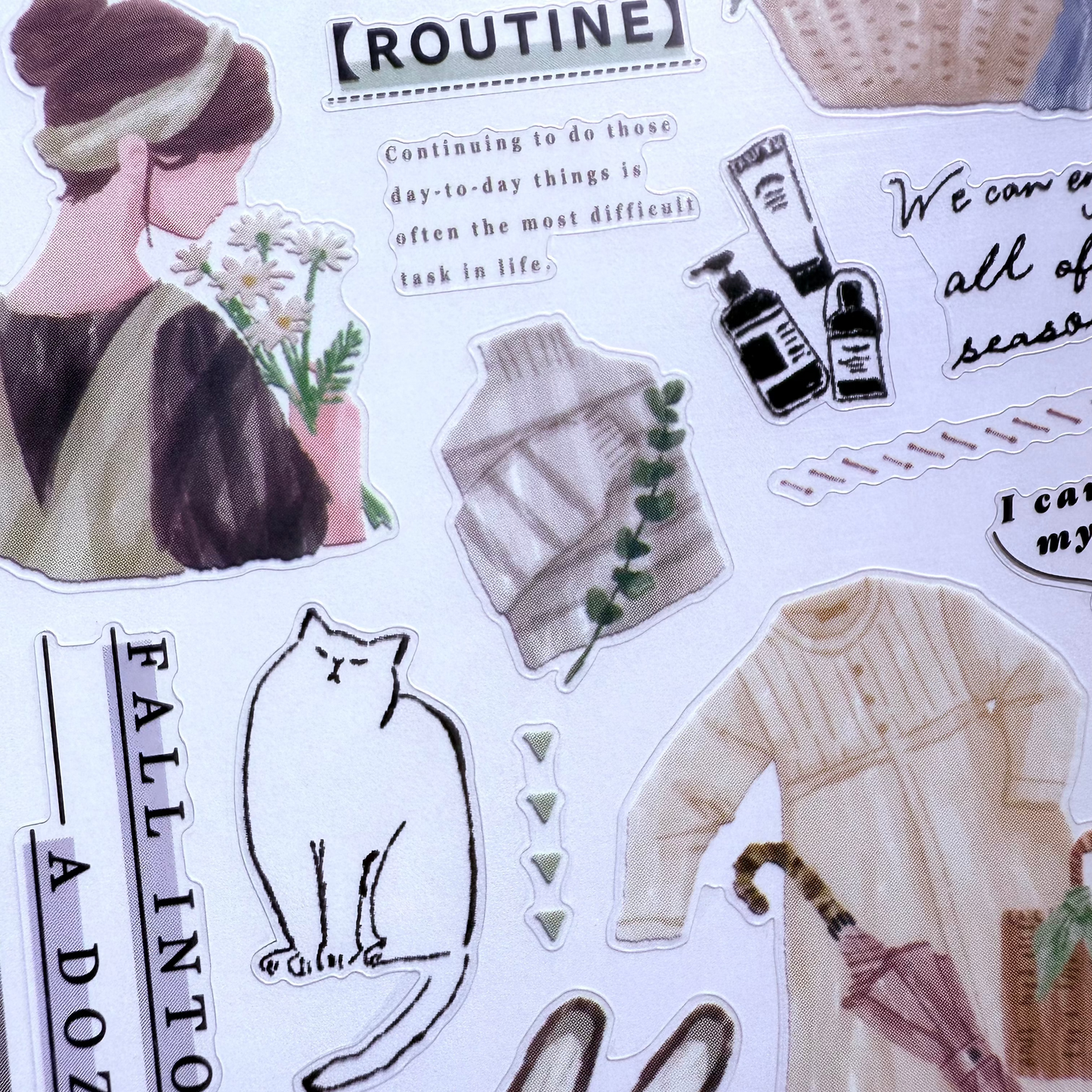 Mindwave - PET stickers, Home Day, design