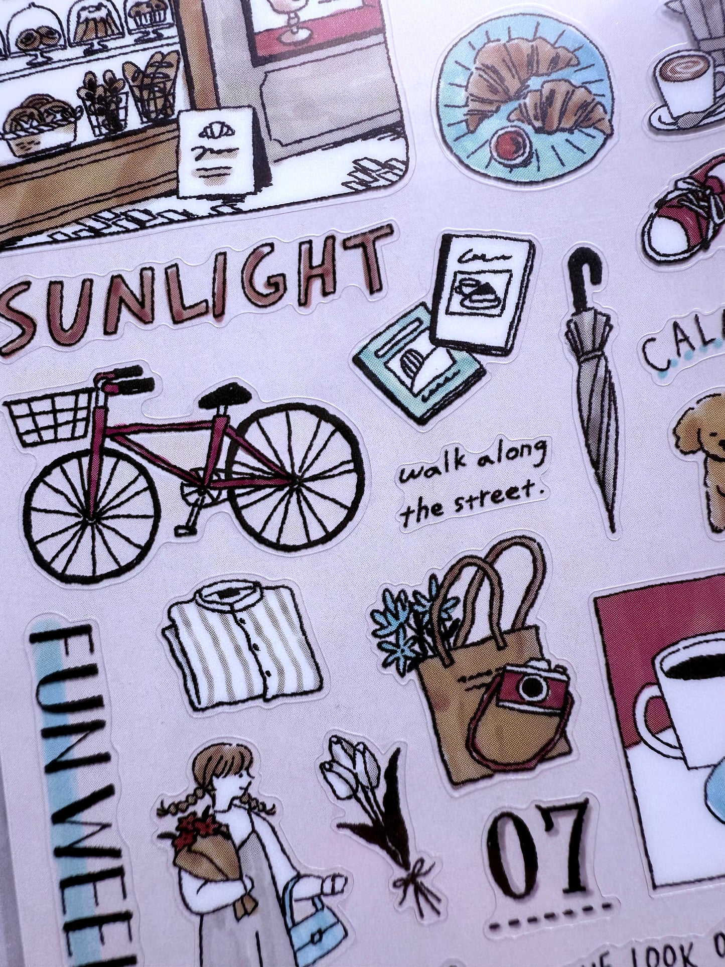 Mindwave - PET stickers, Going Out, design