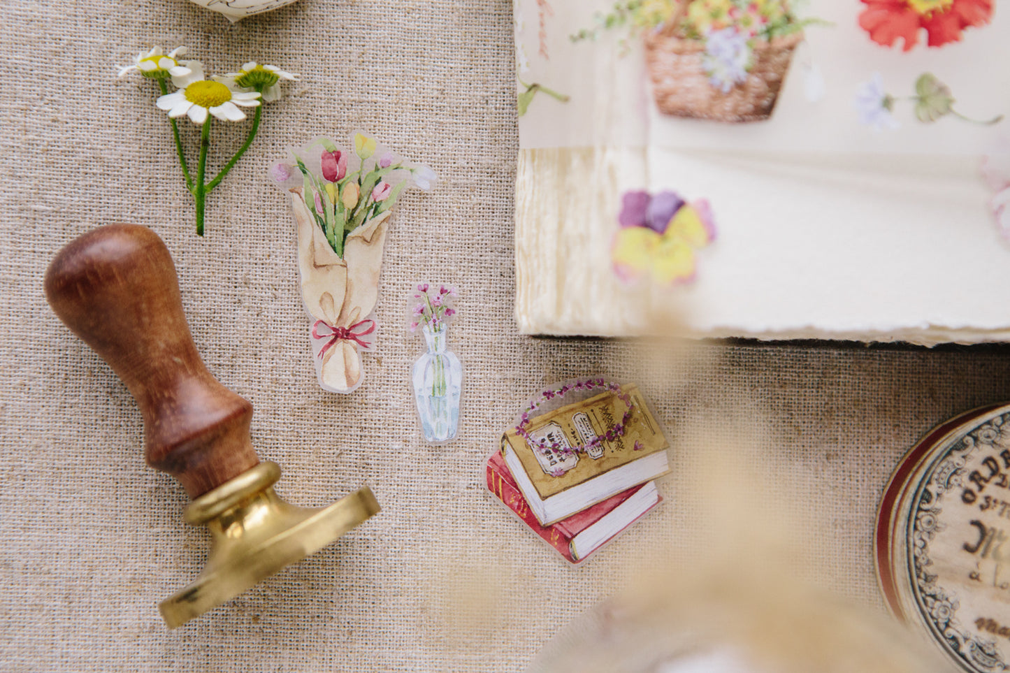 OURS Studio - PET Tape, Flowers In the Foyer, designs