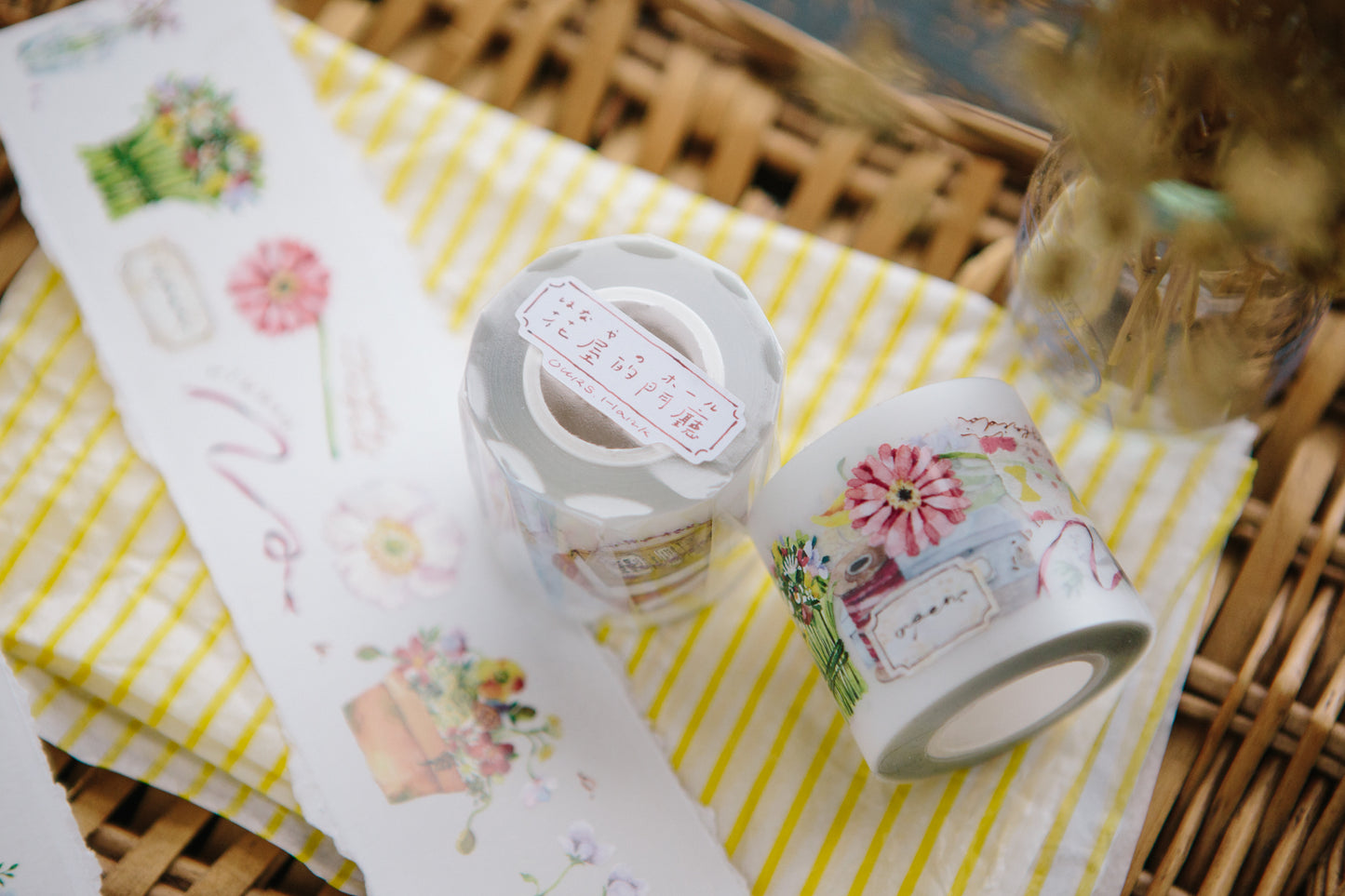 OURS Studio - PET Tape, Flowers In the Foyer, front product