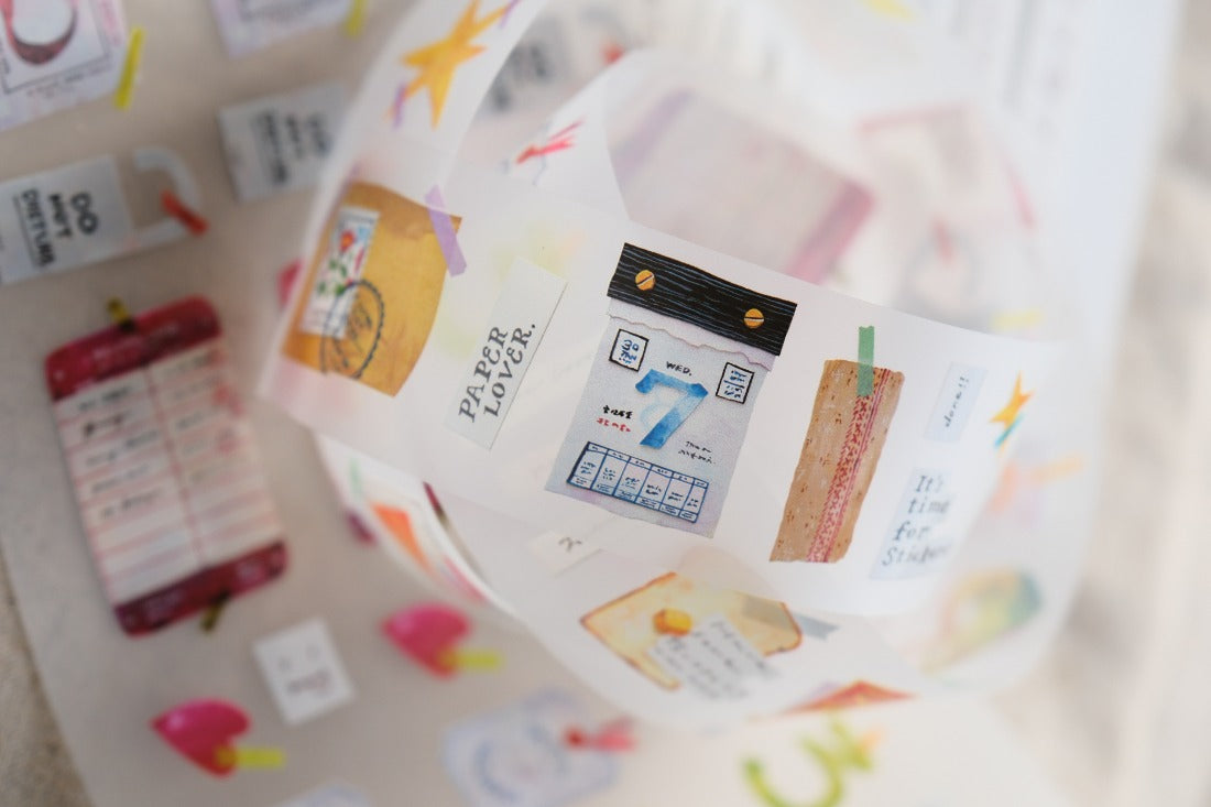 OURS Studio, PET tape, Paper Lover, front product