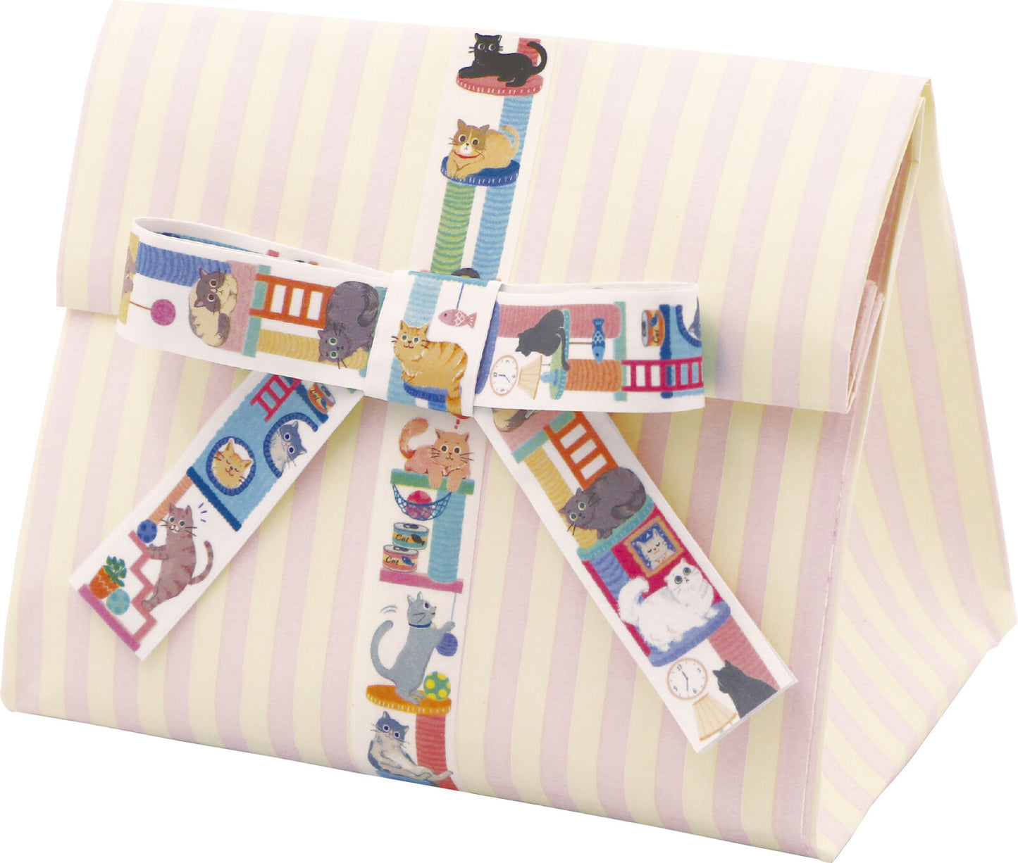 World Craft - Washi Tape, Cat Tower, Tate-Masu Cat, design