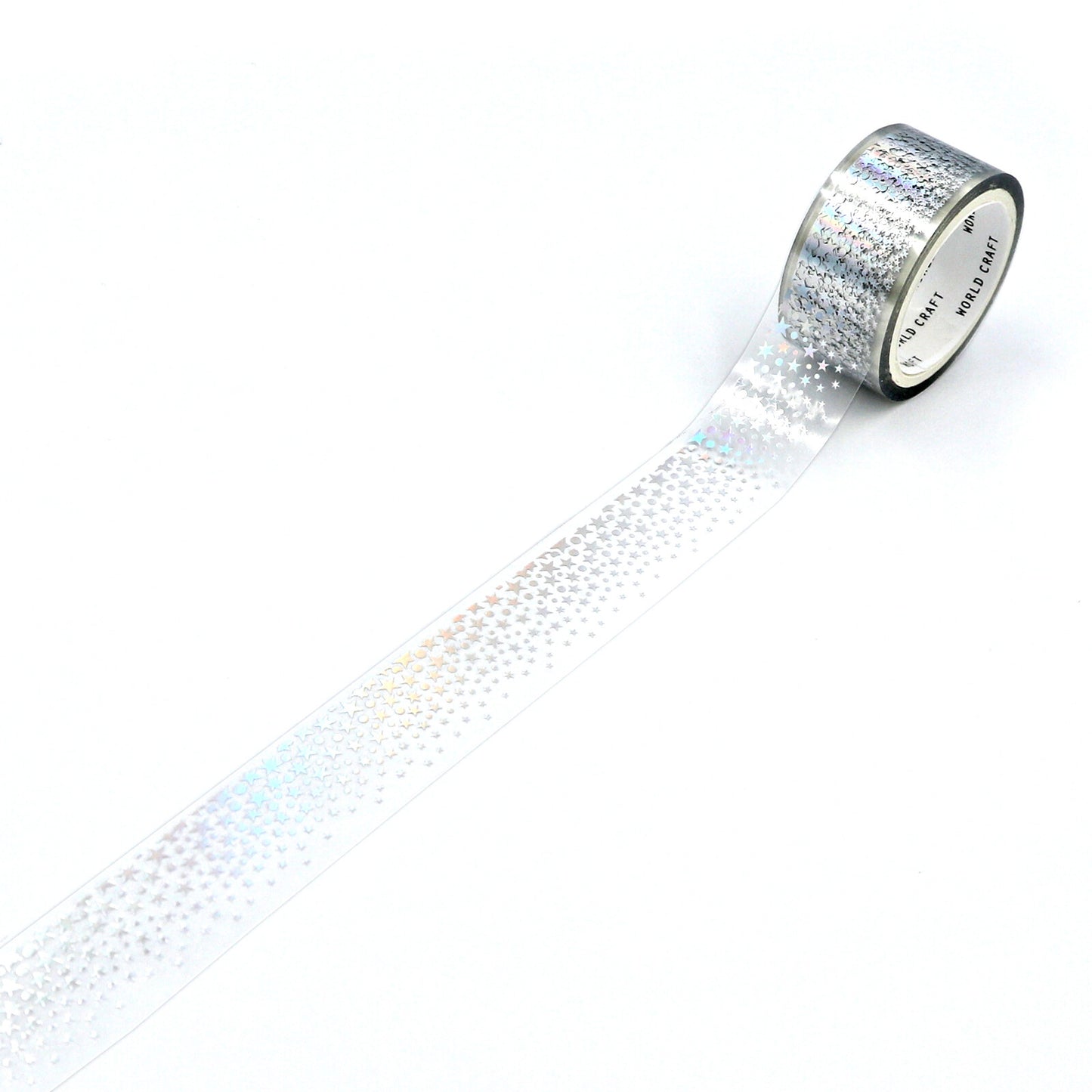 World Craft - PET tape, Stars, design loop
