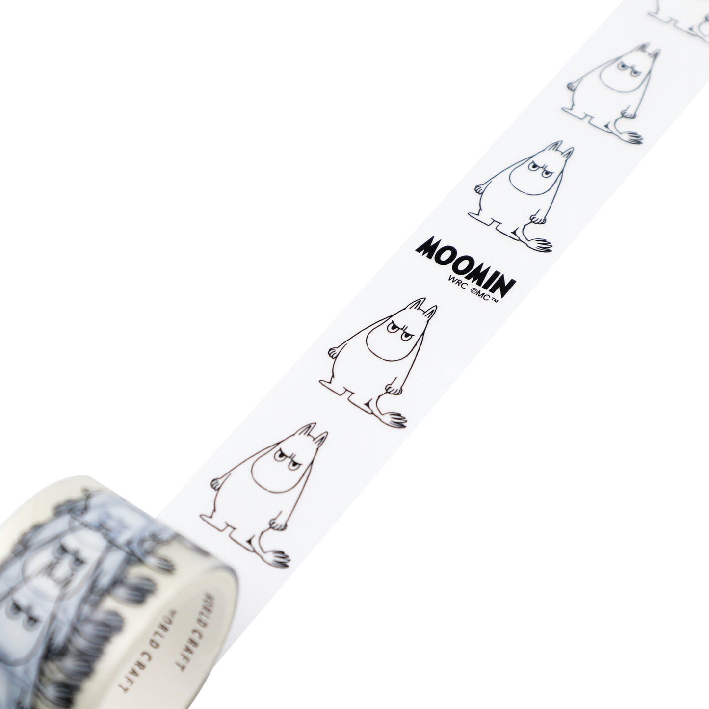 Moomin character design on a white background