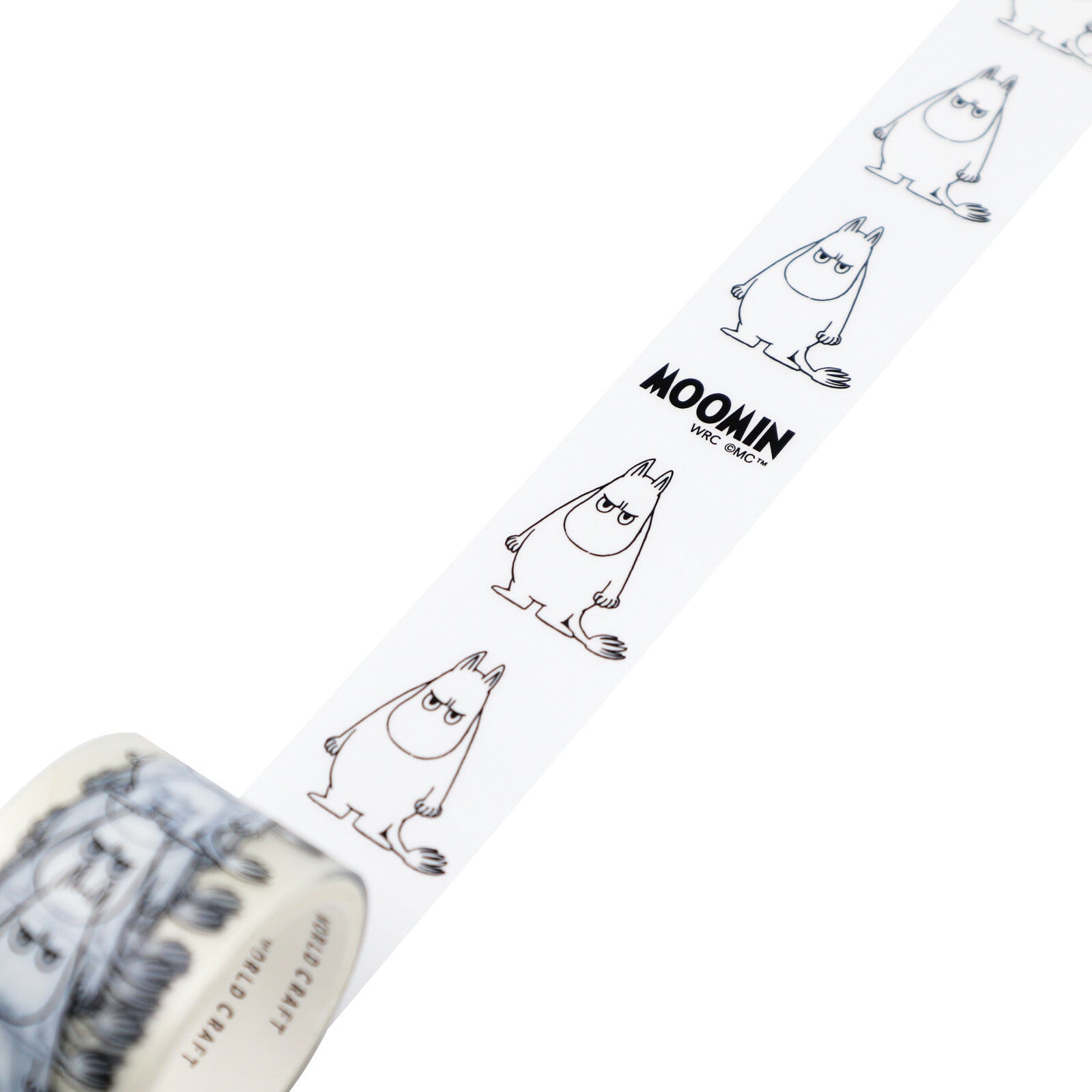 Moomin character design on a white background