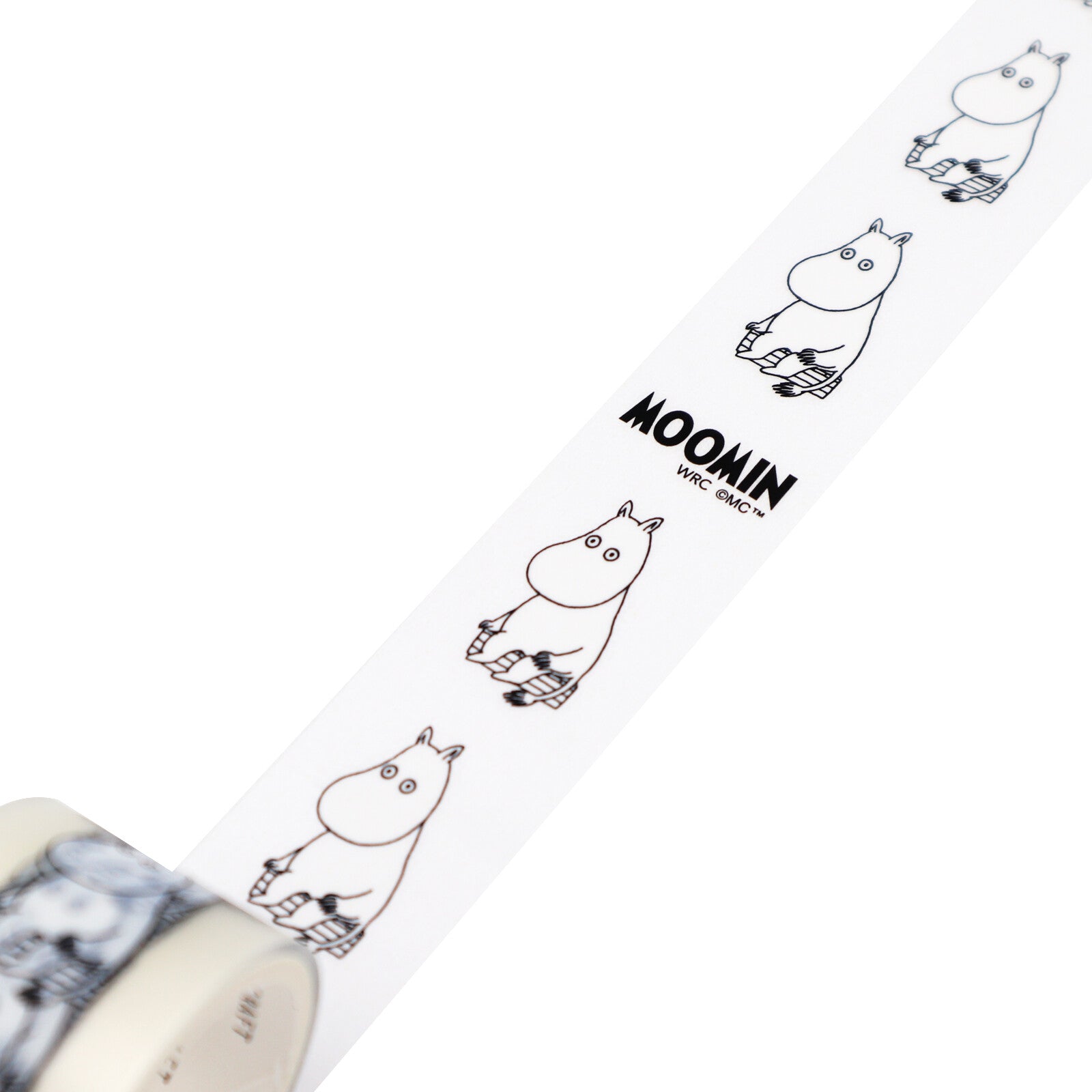 Moomin character design on a white background