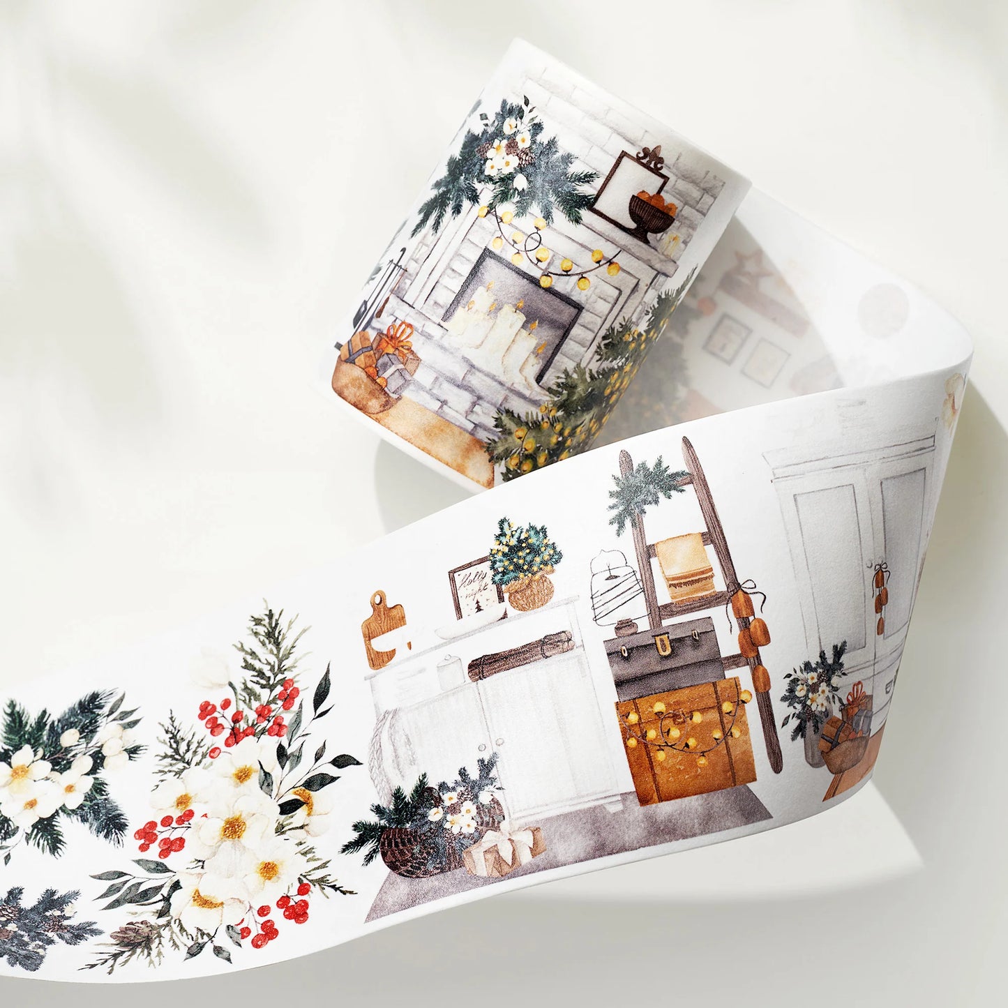 The Washi Tape Shop - Fireside Wide PET Tape, washi design