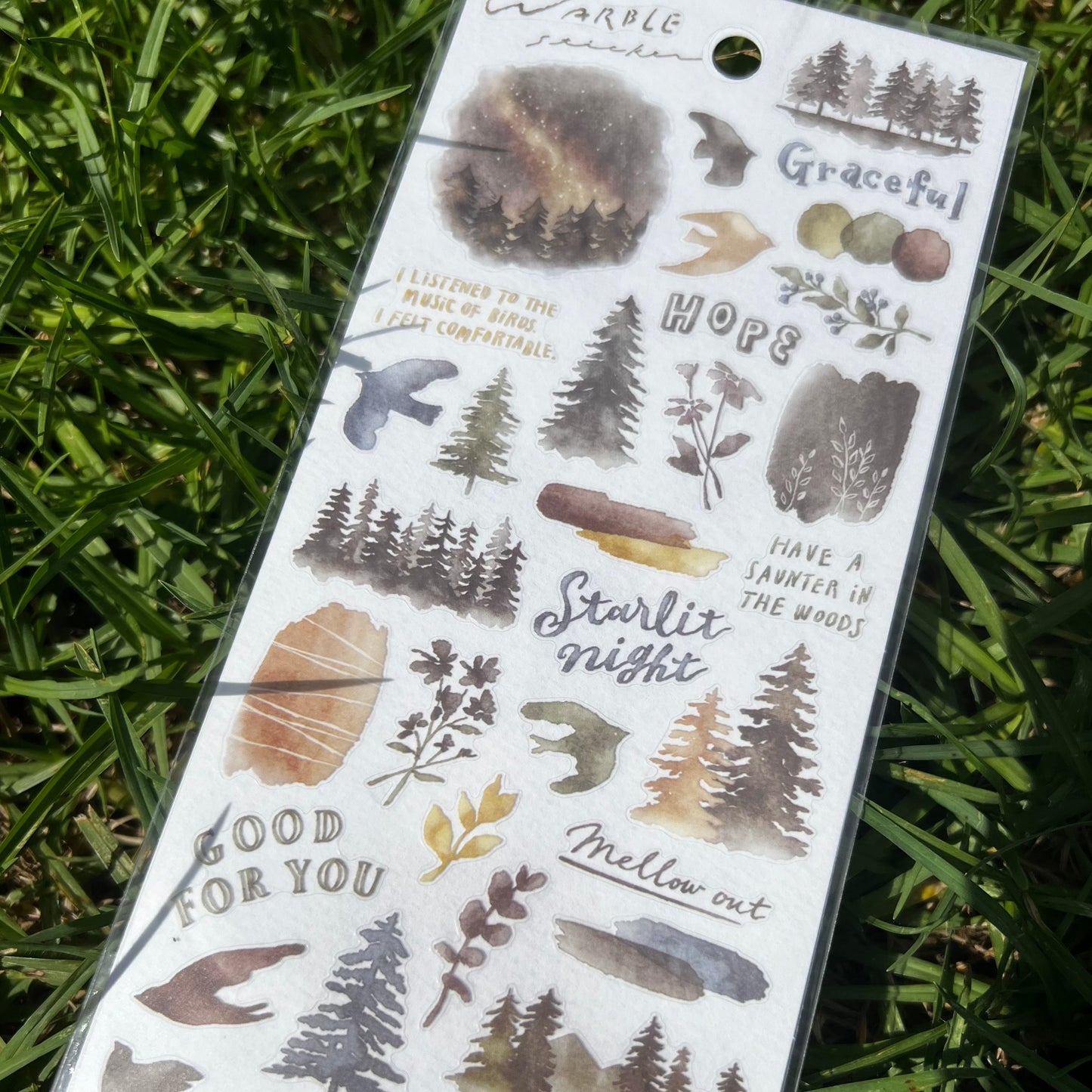 Mindwave - Stickers Gray Warble Stickers, product