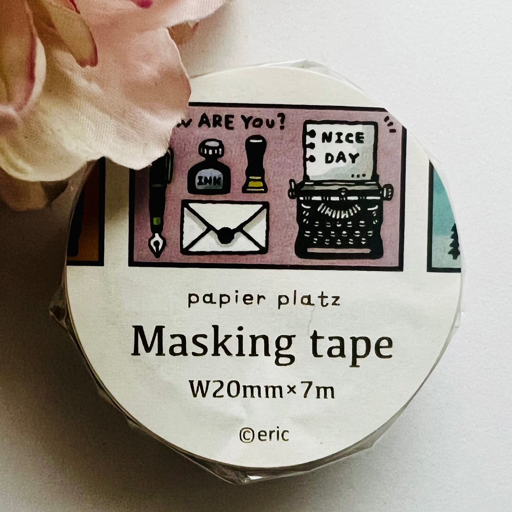 Papier Platz washi tape eric how are you nice day