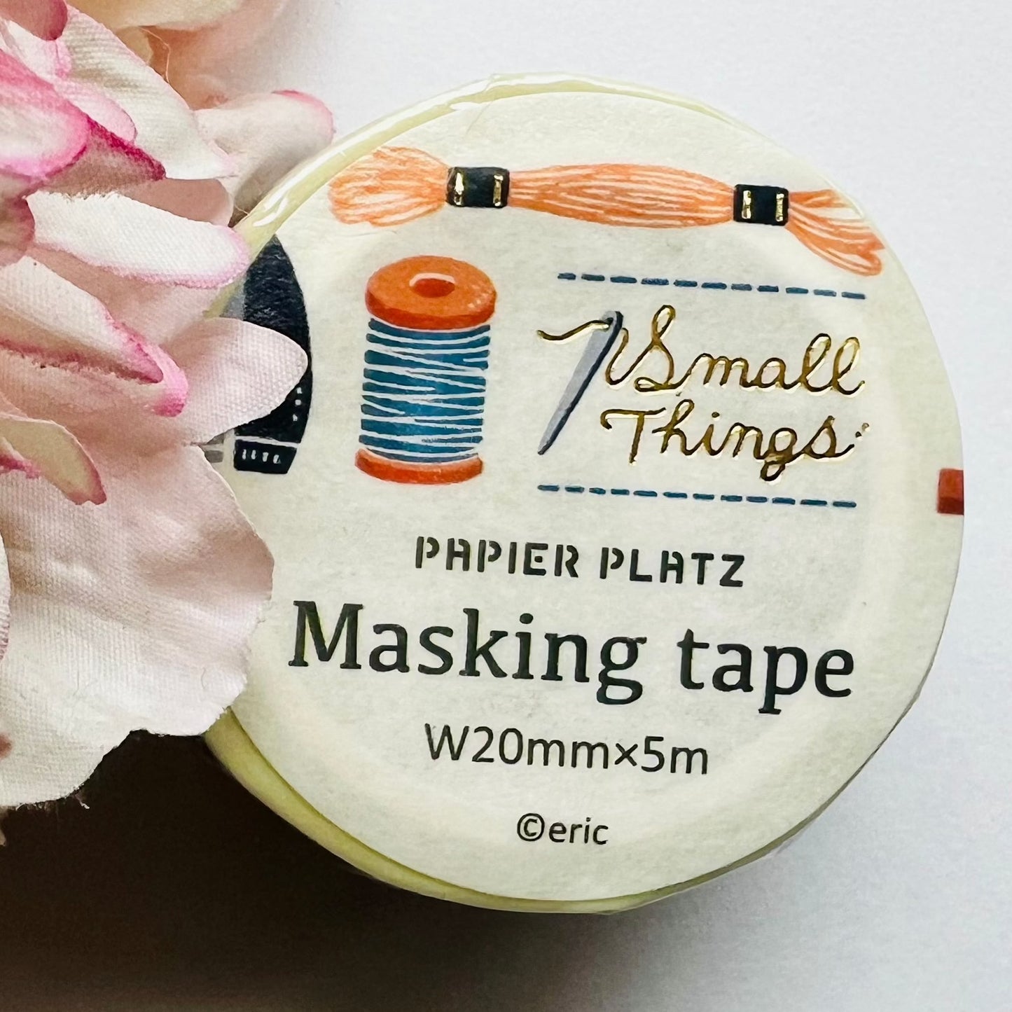 Papier Platz washi tape gold foil sewing hobby