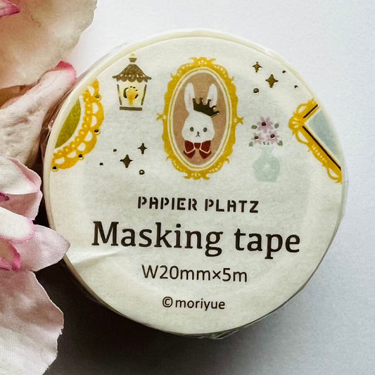 Papier Platz washi tape gold foil moriyue