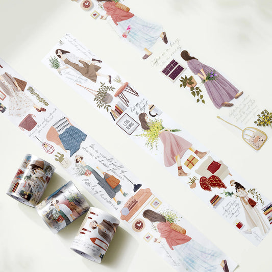 The Washi Tape Shop - Lisbon's Poetic Corners Wide Washi / PET Tape, designs