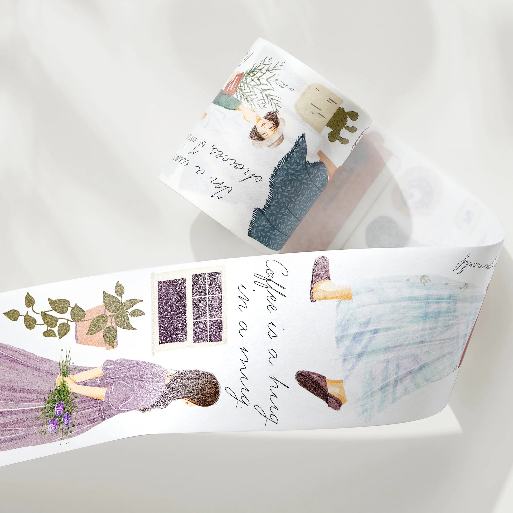 The Washi Tape Shop - Lisbon's Poetic Corners Wide Washi / PET Tape washi sample