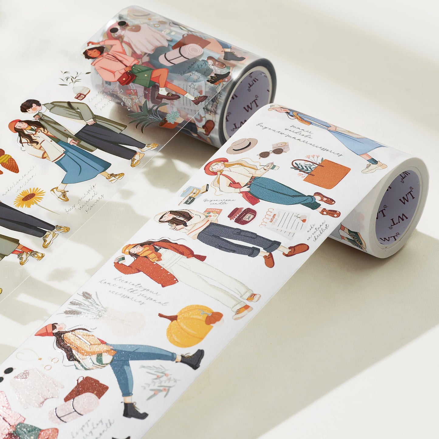 The Washi Tape Shop - Moment In Time Wide Washi / PET Tape illustrations