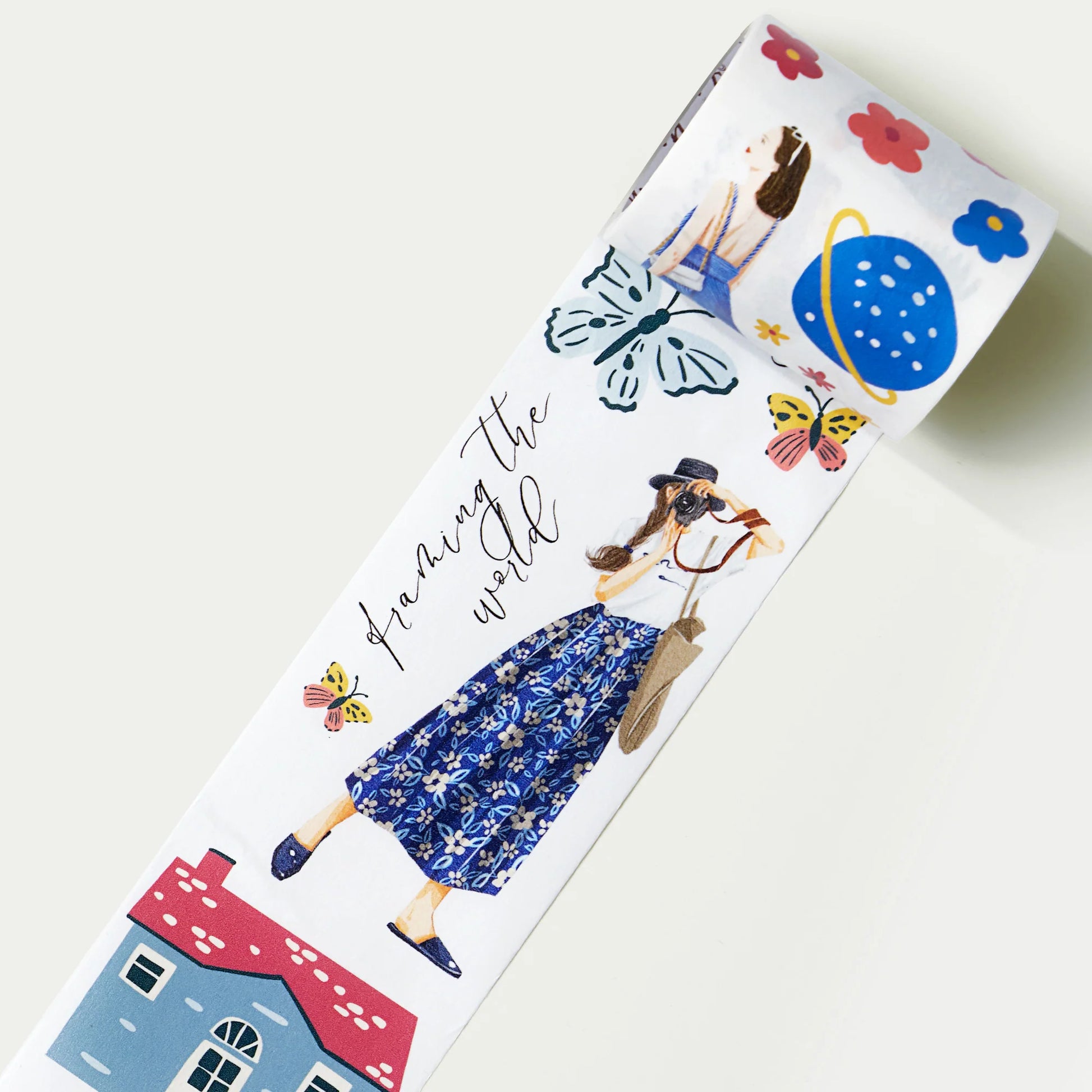 The Washi Tape Shop - Morocco's Blue Hues Wide Washi / PET Tape, washi version