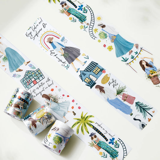 The Washi Tape Shop - Prague's Colorful Journey Wide Washi / PET Tape, product