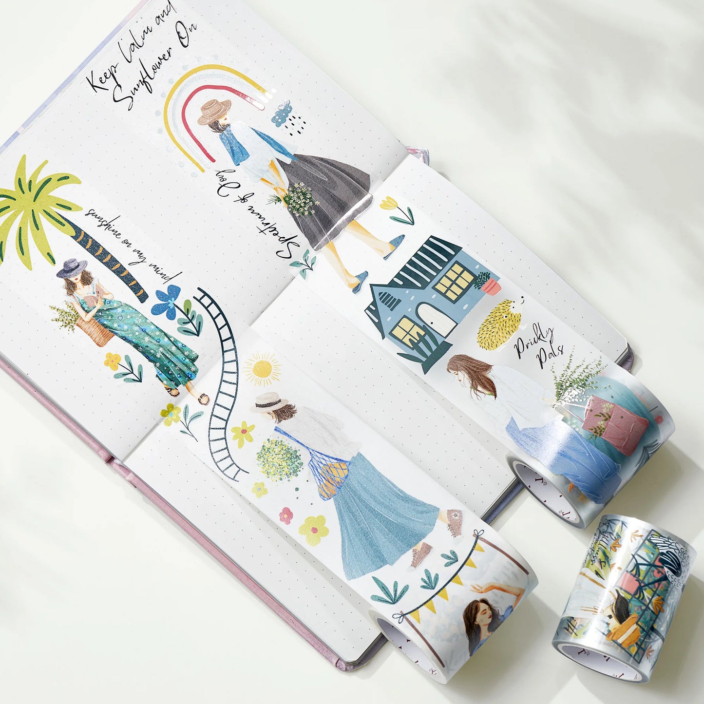 The Washi Tape Shop - Prague's Colorful Journey Wide Washi / PET Tape, designs