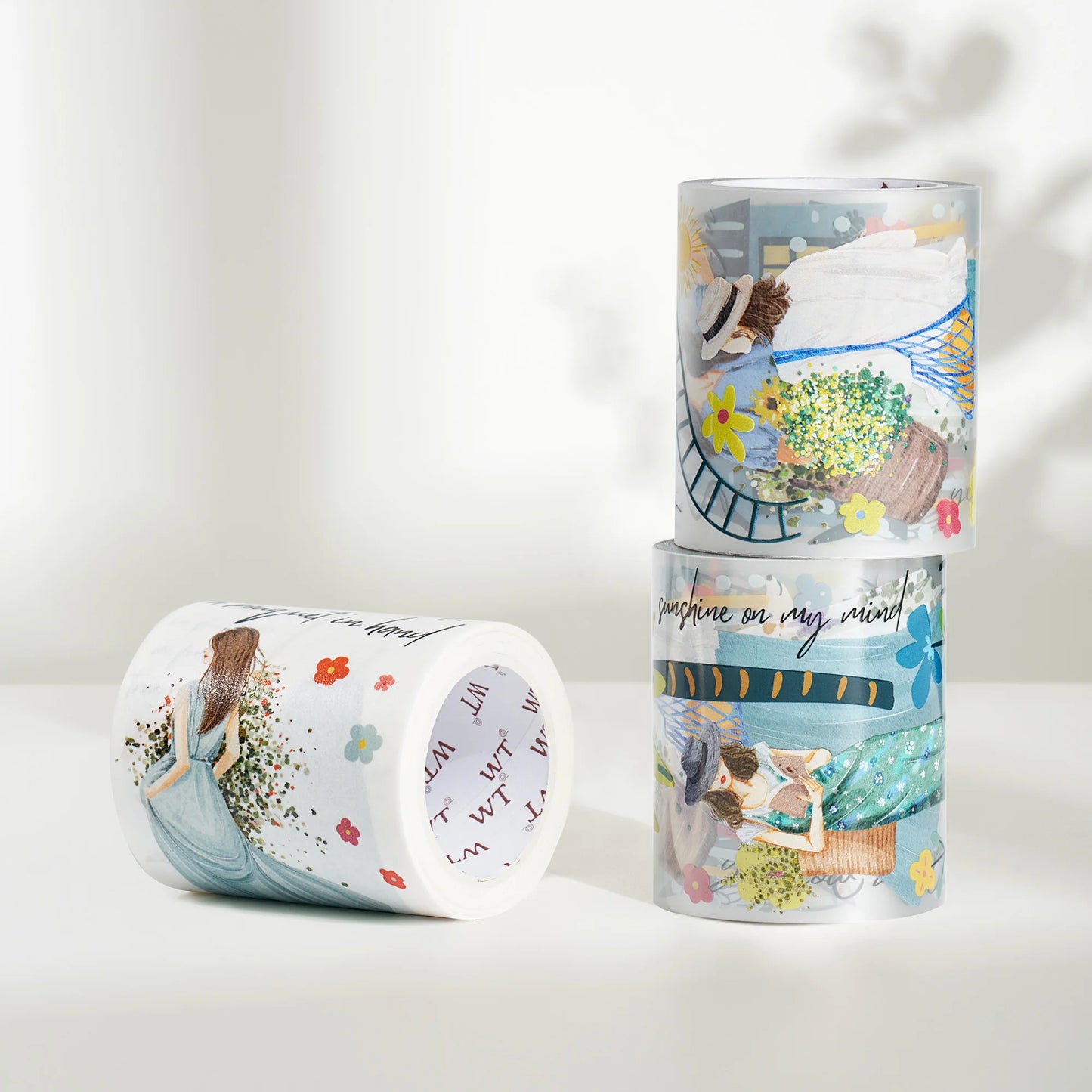 The Washi Tape Shop - Prague's Colorful Journey Wide Washi / PET Tape illustrations 3 rolls