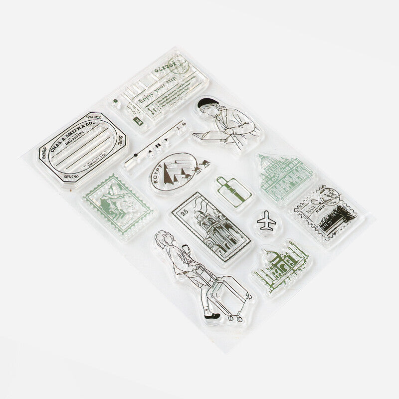 BGM - Clear Stamp, Travel Diary, product