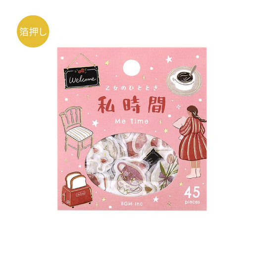 Pink packaging with illustrations and text on a white background
