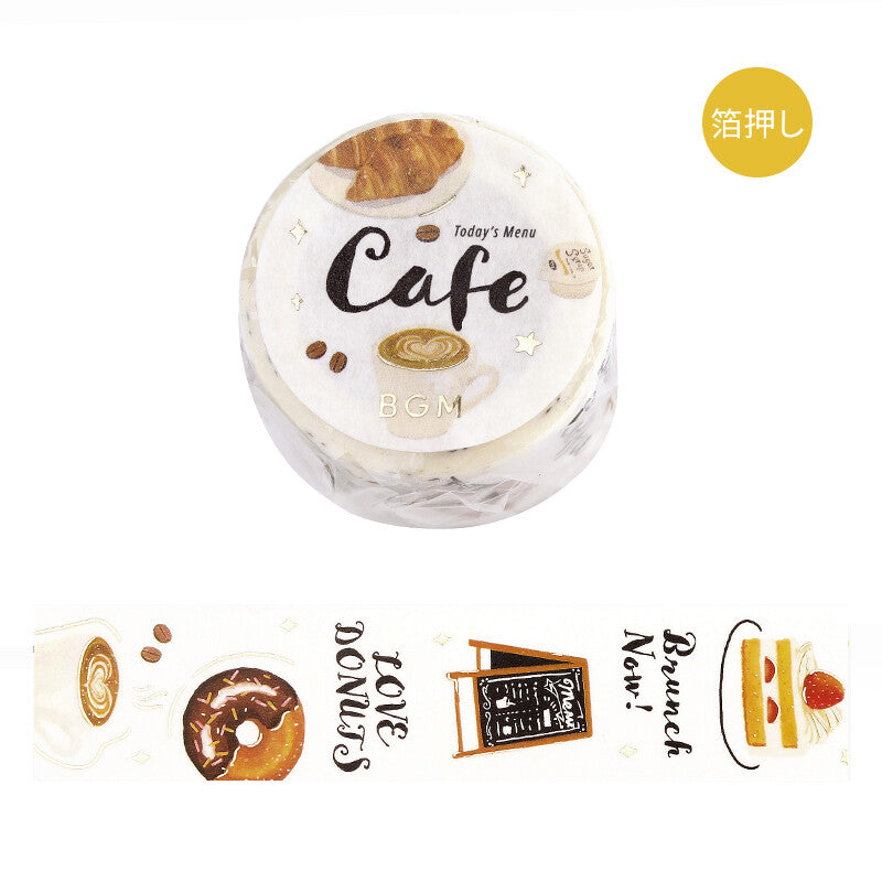 BGM - Washi tape, Today's Menu Cafe, product