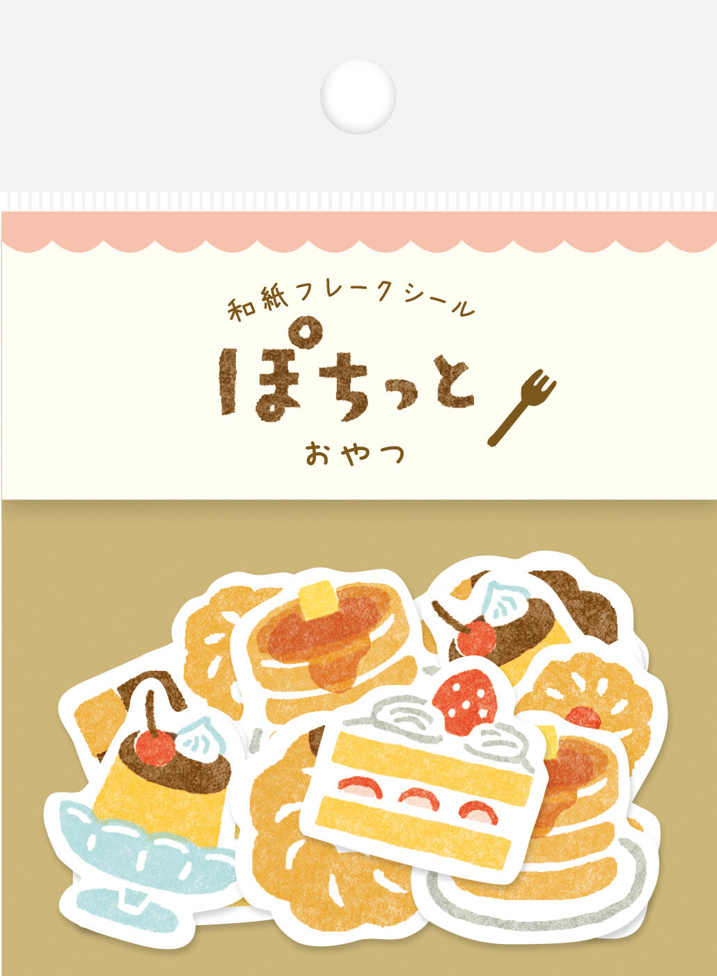 Furukawa Shiko - Pochitto Snack Washi Flake Stickers, product