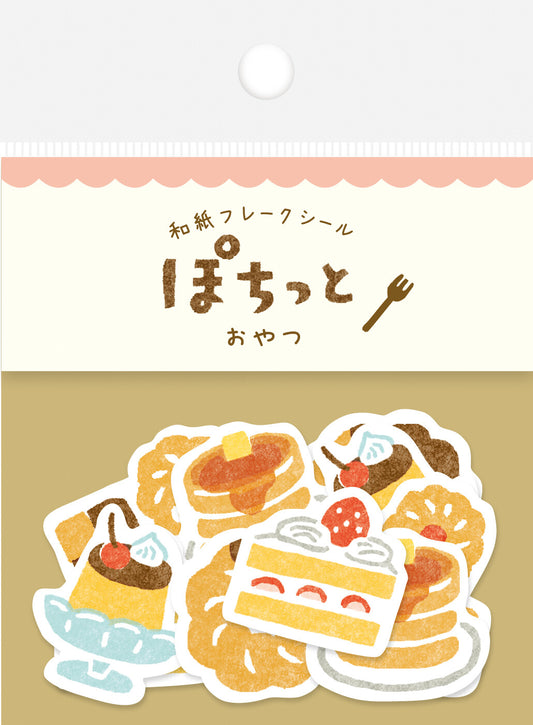 Furukawa Shiko - Pochitto Snack Washi Flake Stickers, product