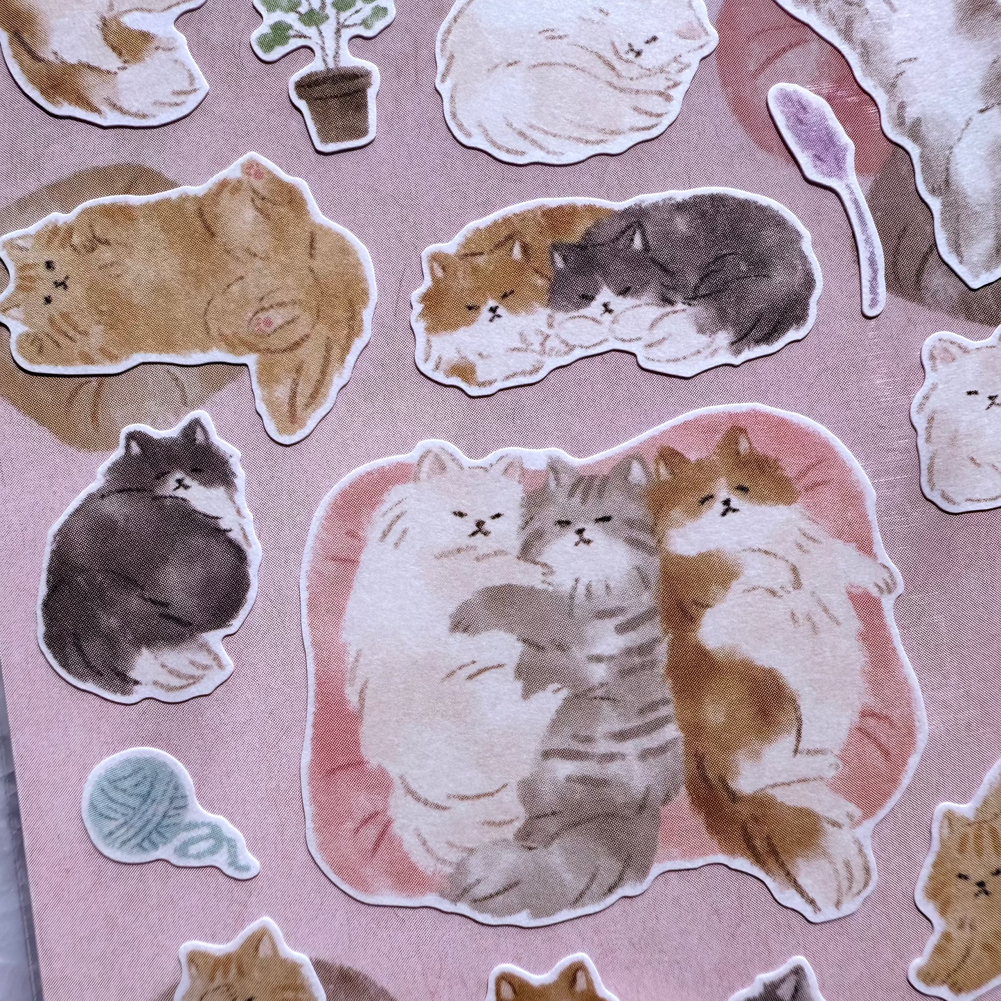 Mindwave - Stickers, Nekozaki-san family, design