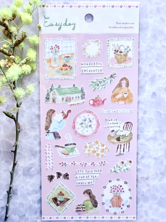 Mindwave - Stickers, Easyday Plants, front