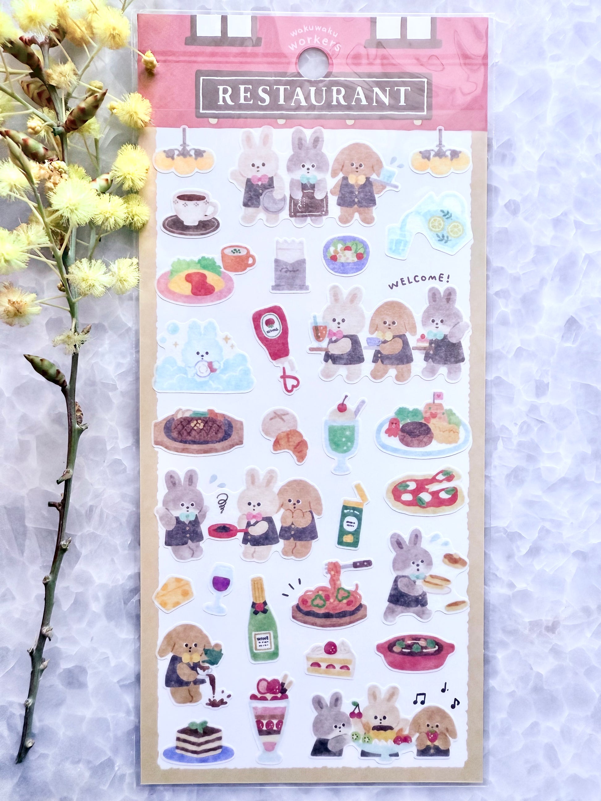 Mindwave - Stickers, Restaurant, front