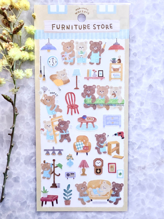 Mindwave - Stickers, Furniture Store, front