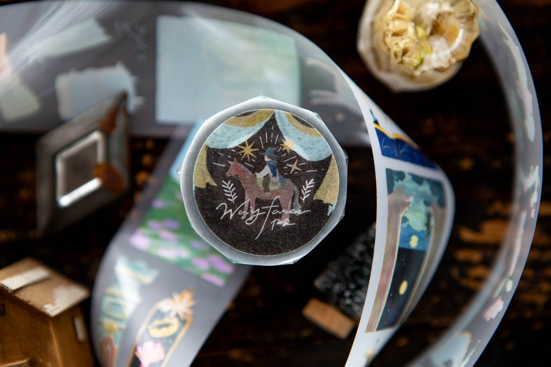 OURS Studio - PET Tape, Traveler's Footprints (Wayfarer 2), front 