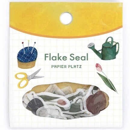 Papier Platz washi sticker flakes stickers sewing, garden