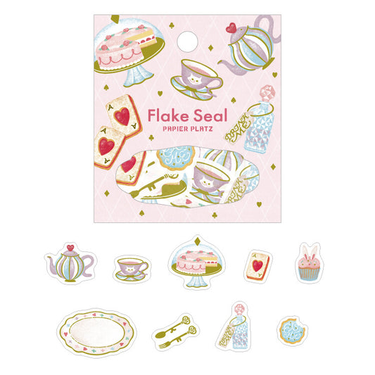 Papier Platz washi sticker flakes stickers tea product