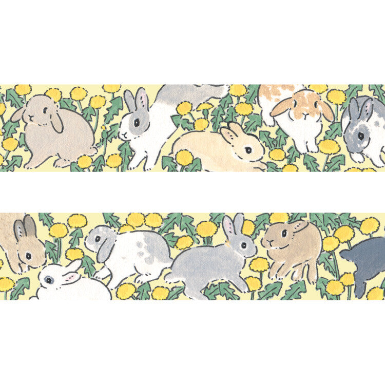 Papier Platz - Washi tape, adorable bunnies, design