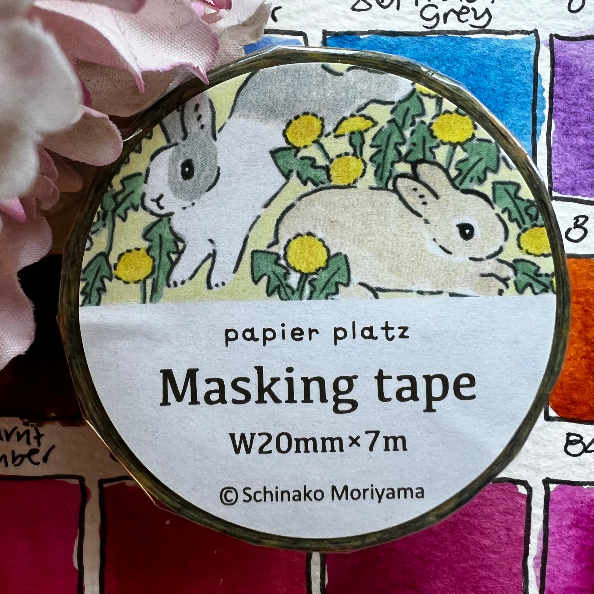 Papier Platz - Washi tape, adorable bunnies, product