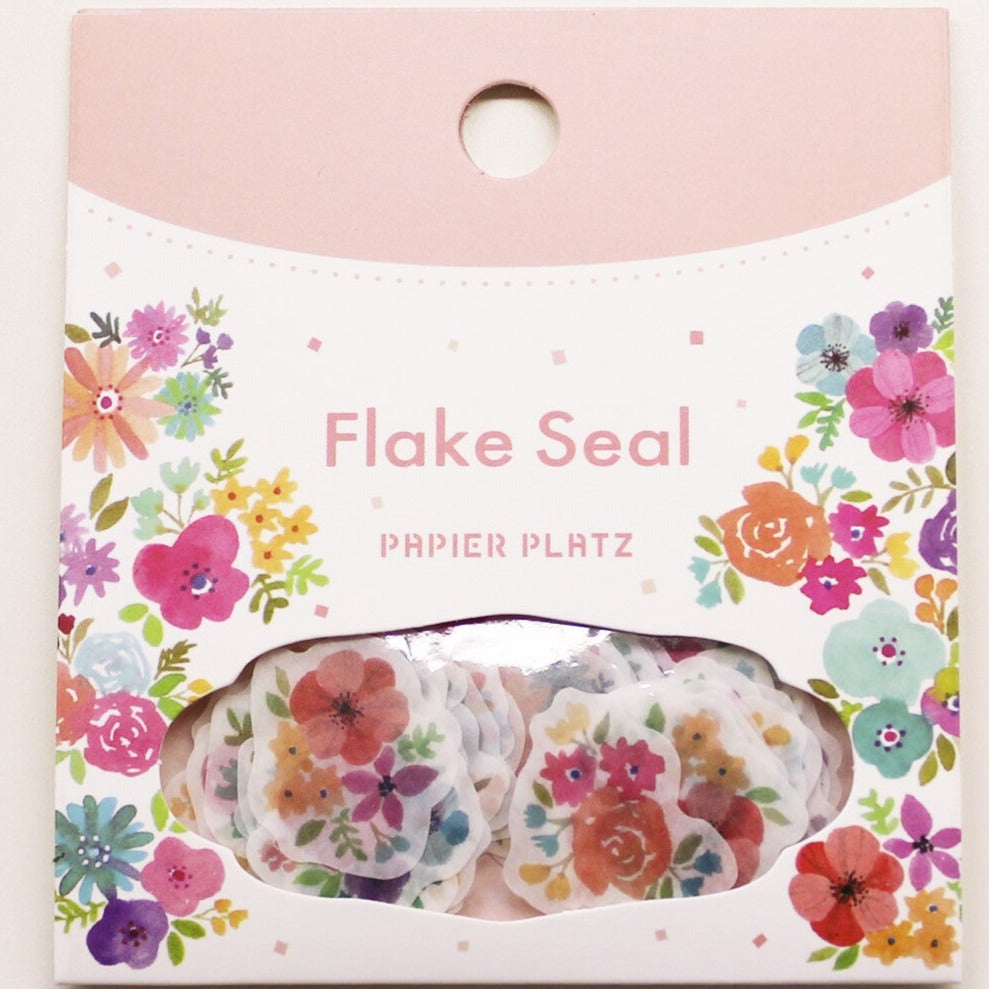 Papier Platz - Sticker Flakes, Colorful flower, product