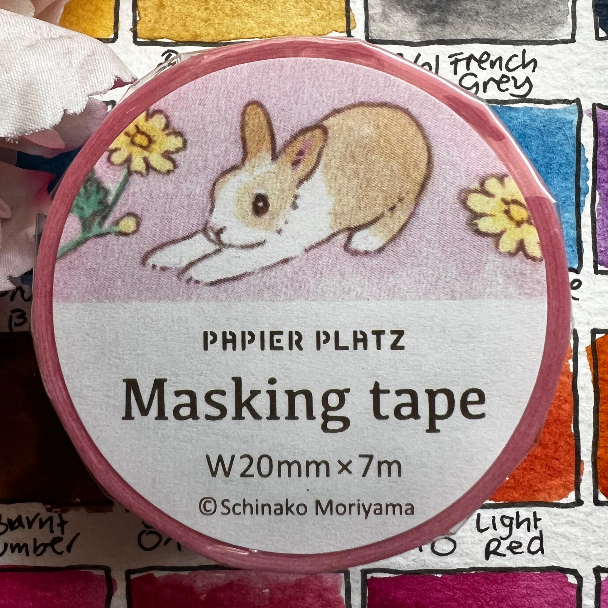 Papier Platz - Washi tape, Rabbit and Garland Chrysanthemum, product