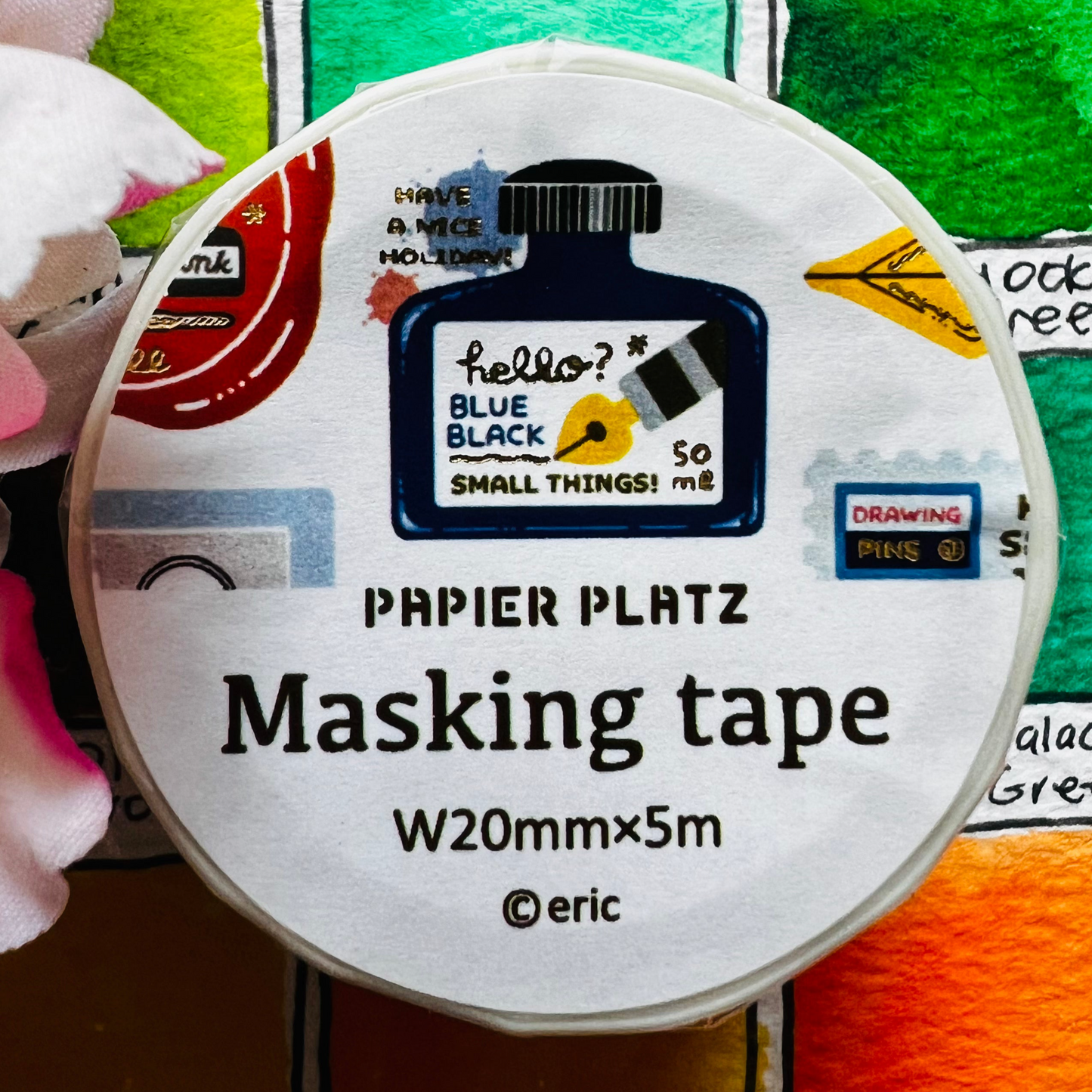 Papier Platz - Washi tape, Writing Utensils by ERIC, gold foil