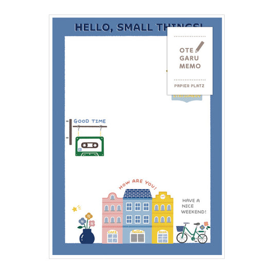 Papier Platz - Memo pad, Stationery, ERIC, 50 sheets, front product