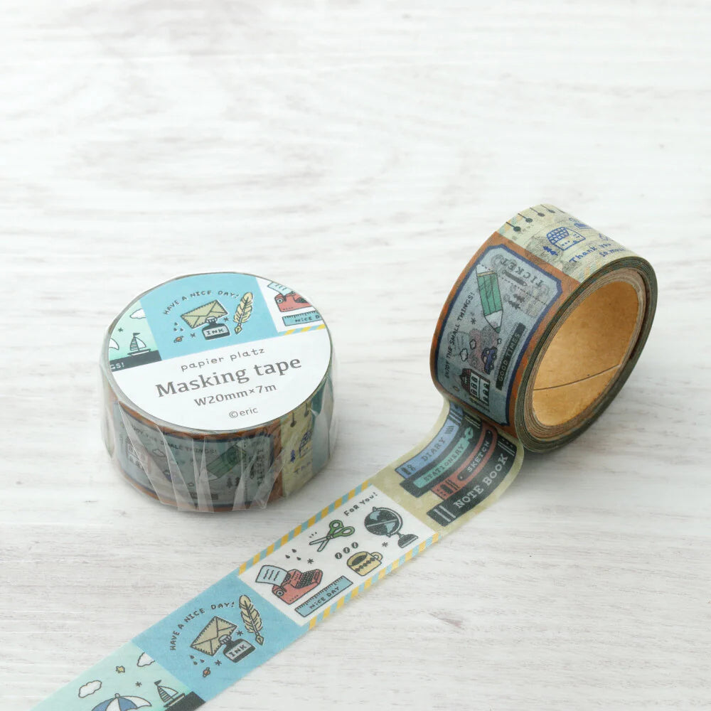 Papier Platz - Washi tape, ERIC, Memories, design loop