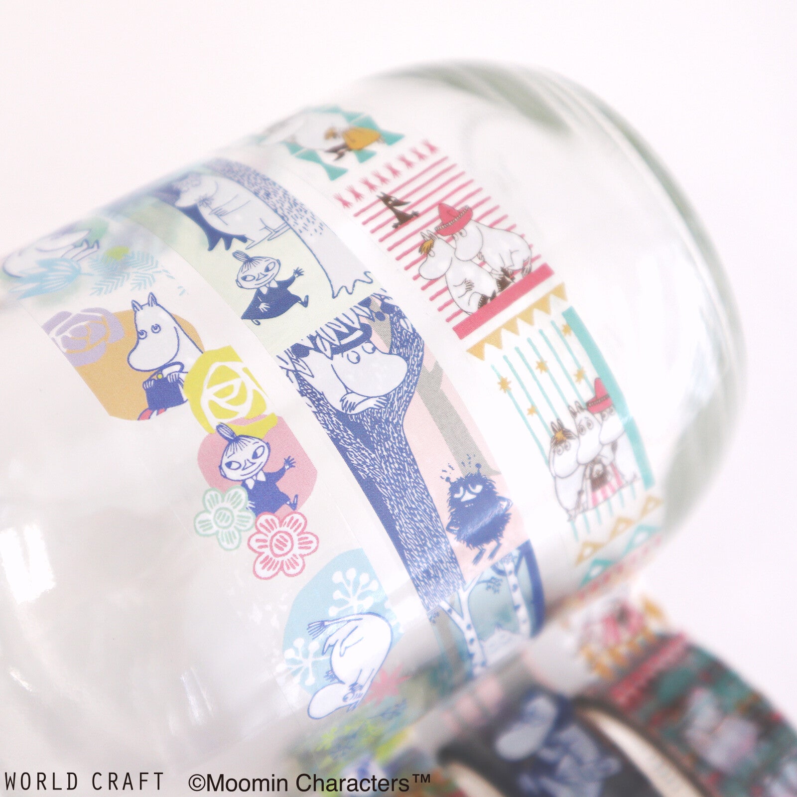 World Craft - PET clear tape, Moomin "going", decorations